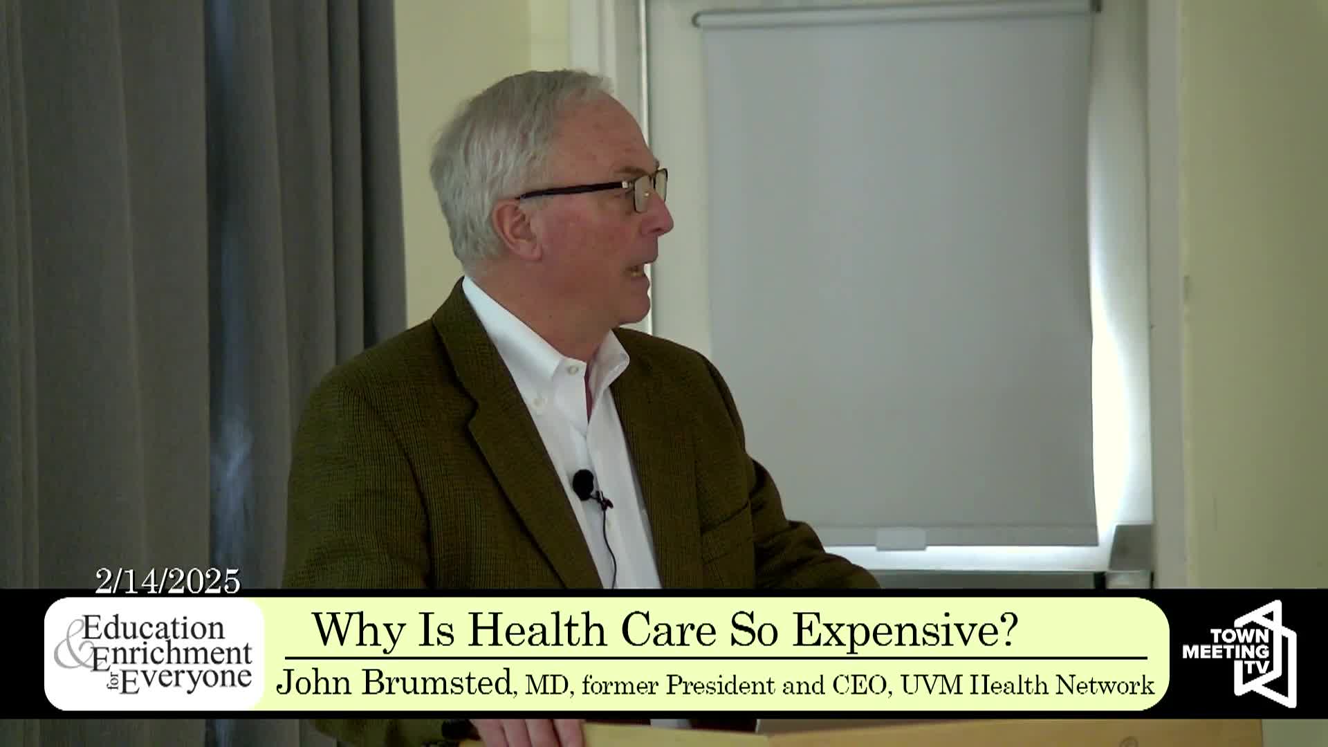 EEE - Why Is Health Care So Expensive?