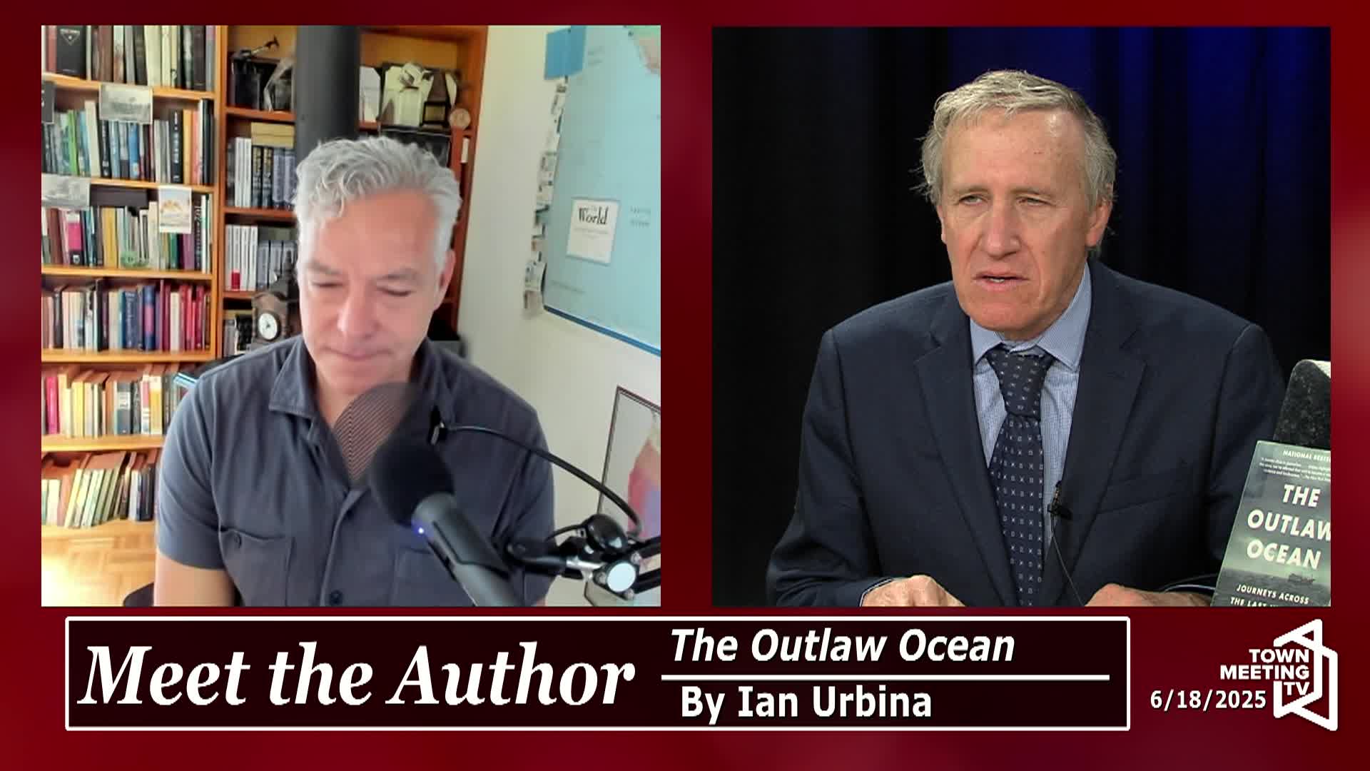 Meet the Author - Ian Urbina, 6/18/25