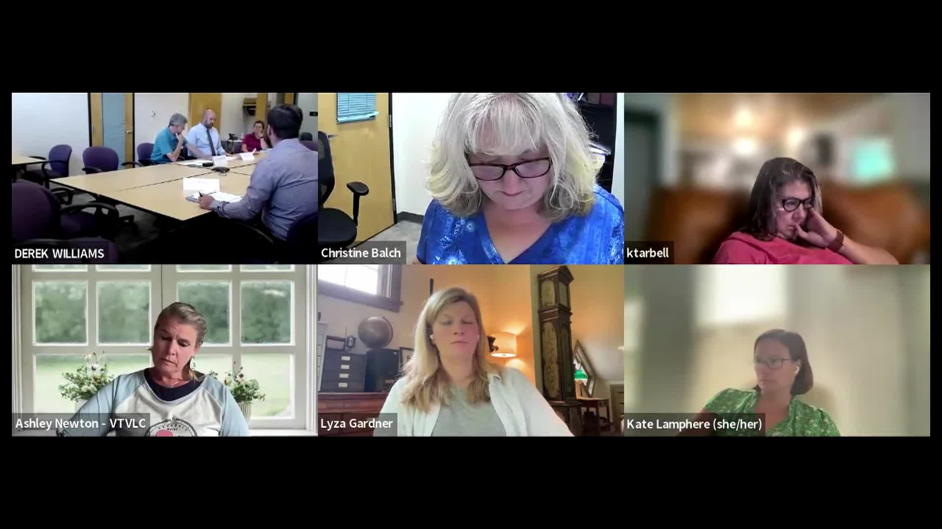 RVTC Board Meeting - 8/6/25