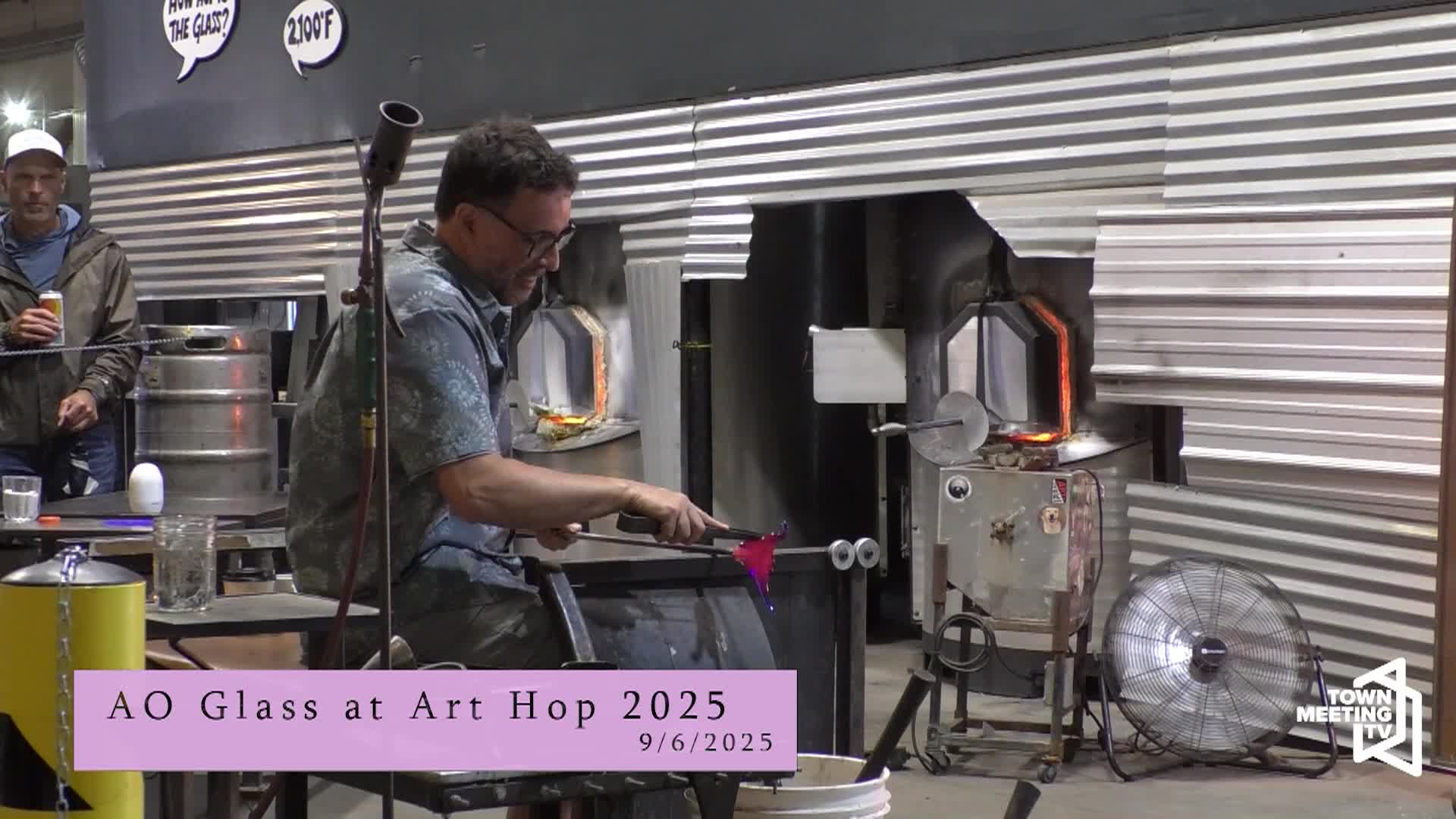AO Glass at Art Hop 2025 - 9/6/25