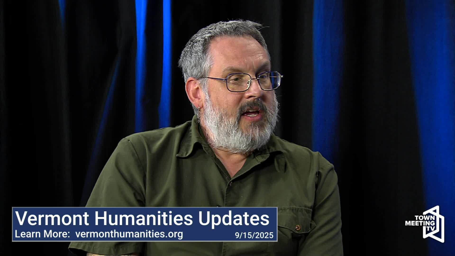 Vermont Humanities Updates - 9/15/25