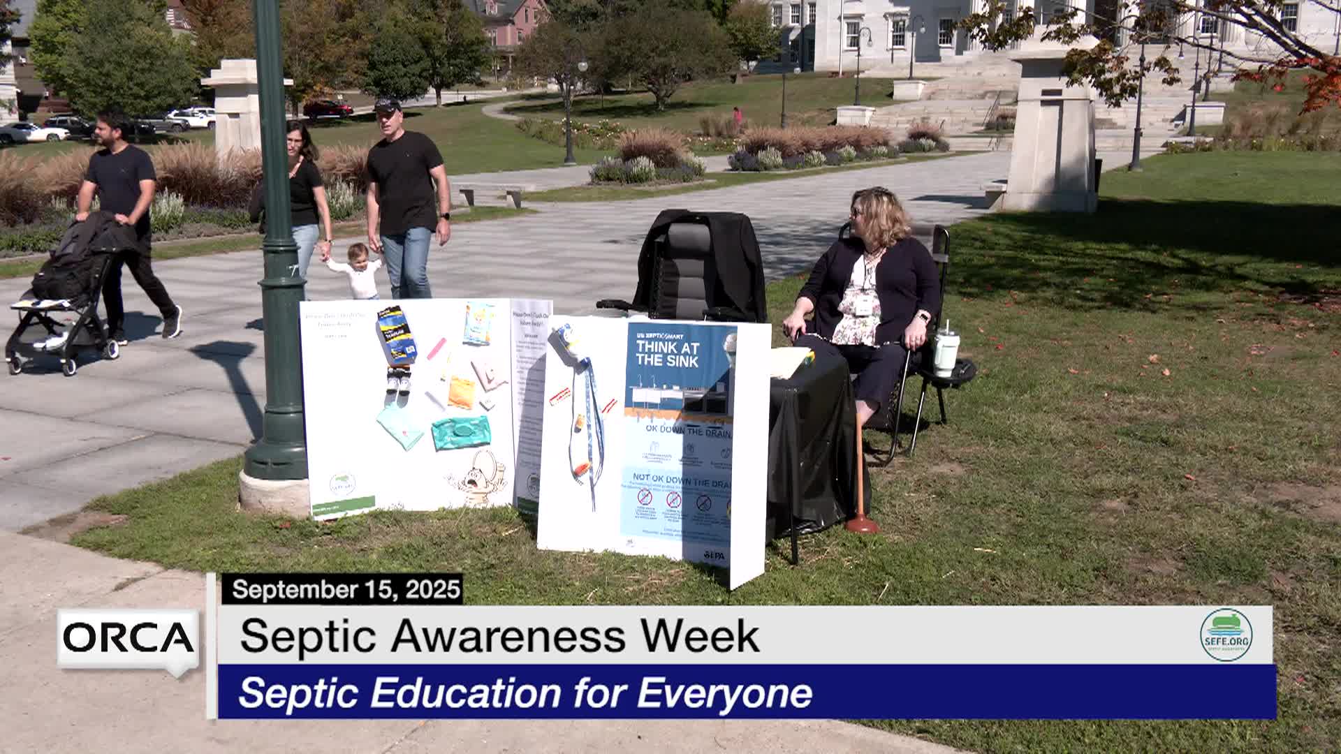 Vt. State House Special Event - Septic Education for Everyone