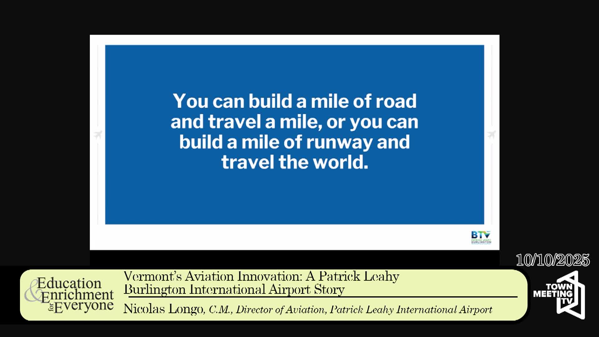 EEE - Vermont's Aviation Innovation