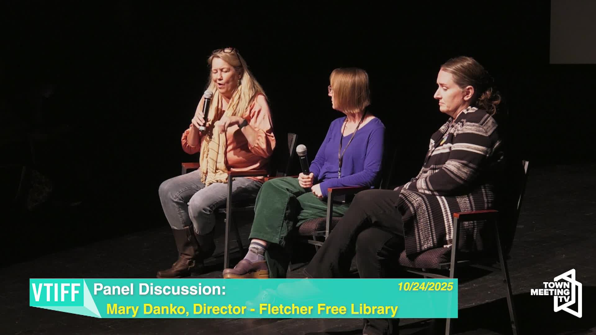 VTIFF Panel Discussion - The Librarians, 10/24/25