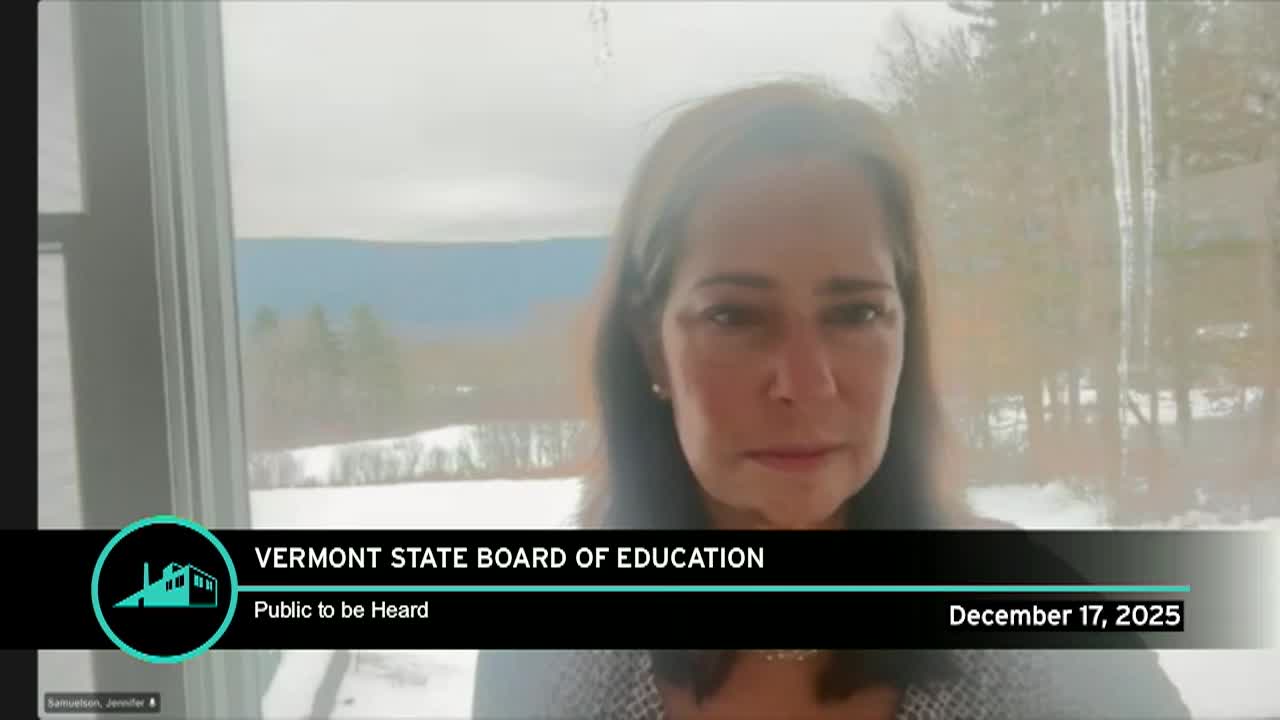 Vt. State Board of Education - 12/17/25