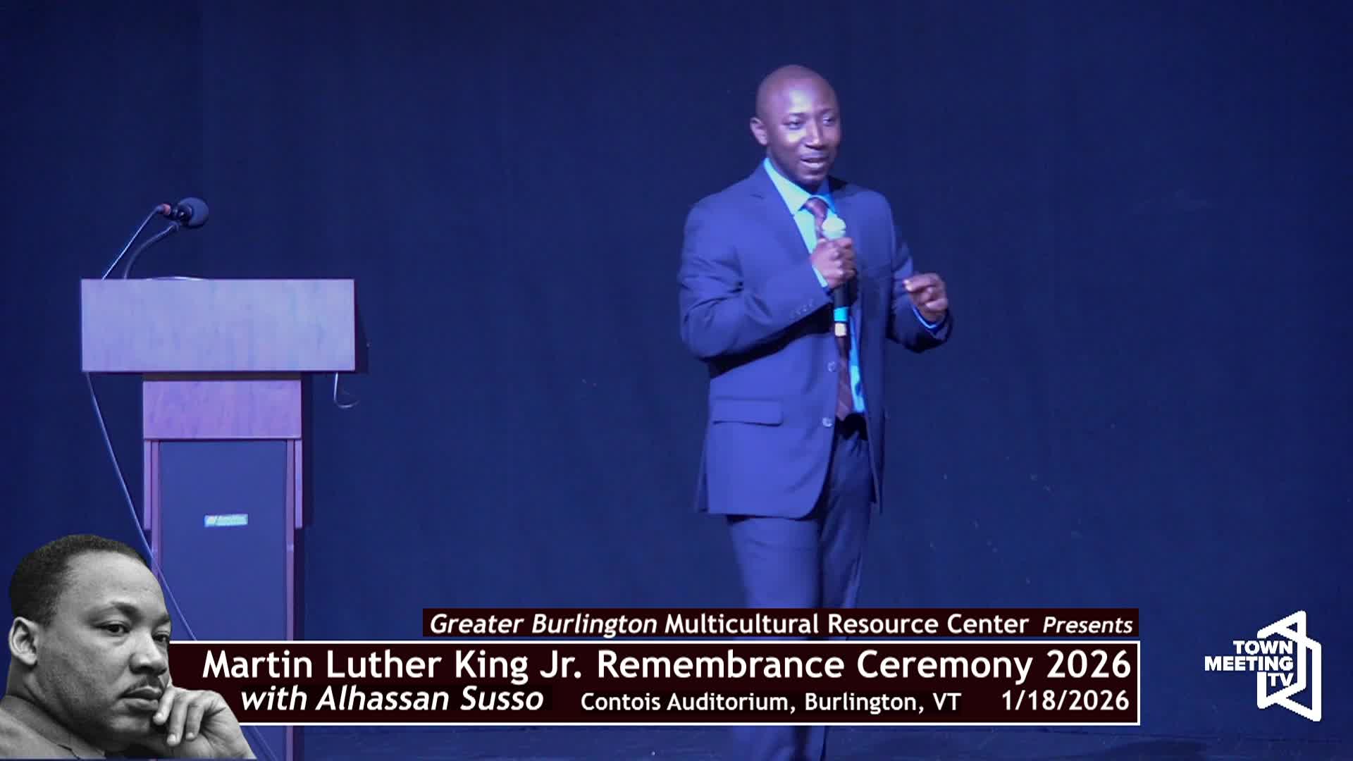 Burlington MLK Remembrance Ceremony 2026