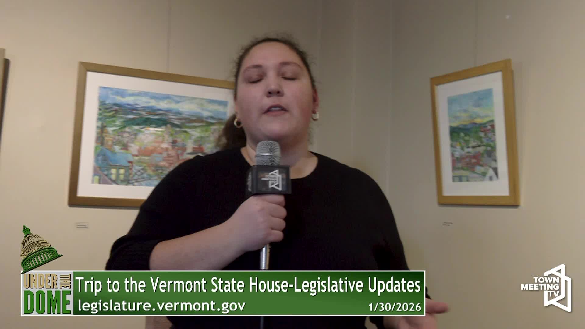 Under the Dome - Trip to the Vt. State House, 1/30/26