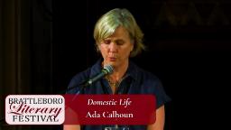 Navigate to Brattleboro Literary Festival - "Domestic Life," Ada Calhoun