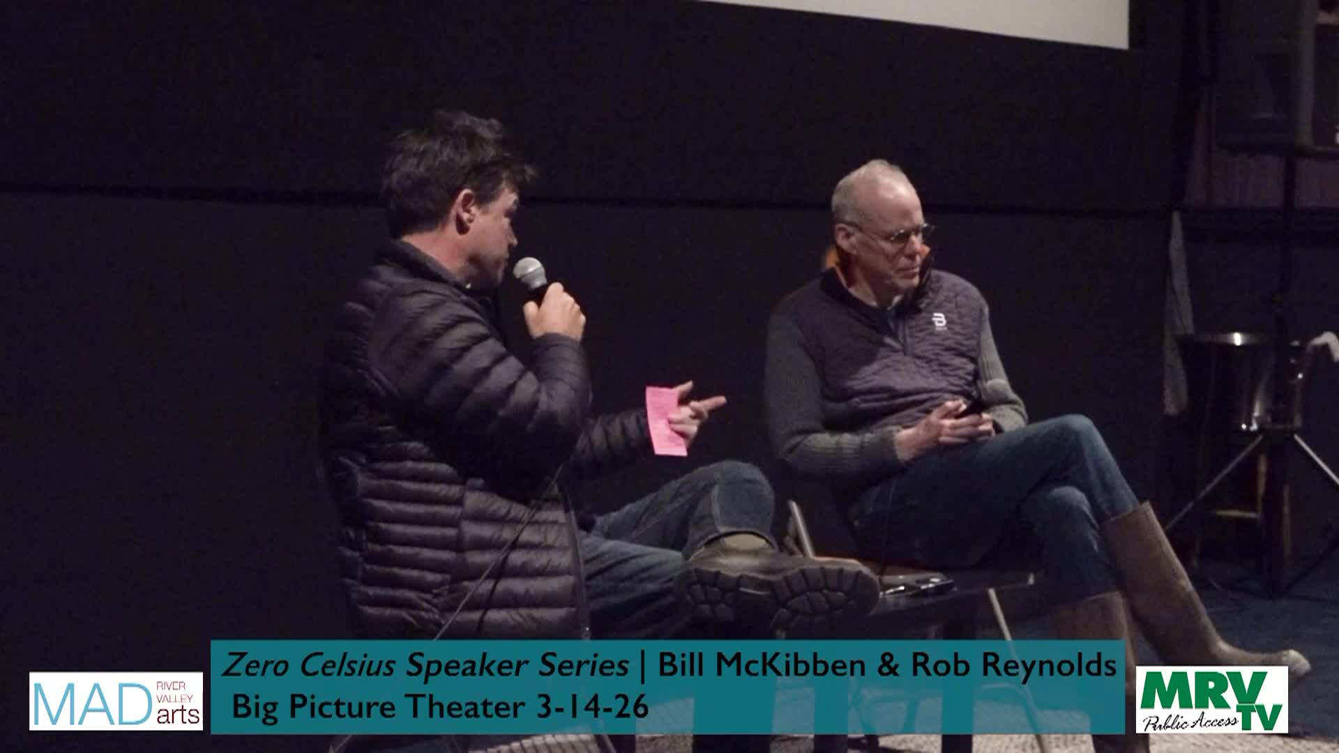 Thumbnail image for Zero Celsius Speaker Series - Bill McKibben, 3/14/26