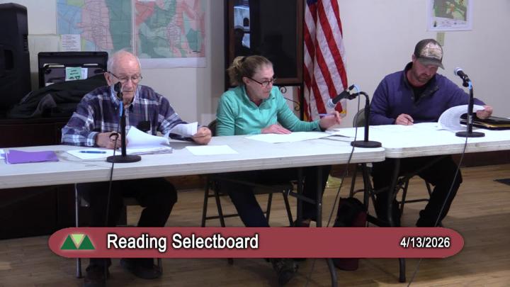 Thumbnail image for Reading Select Board Meeting - 4/13/26