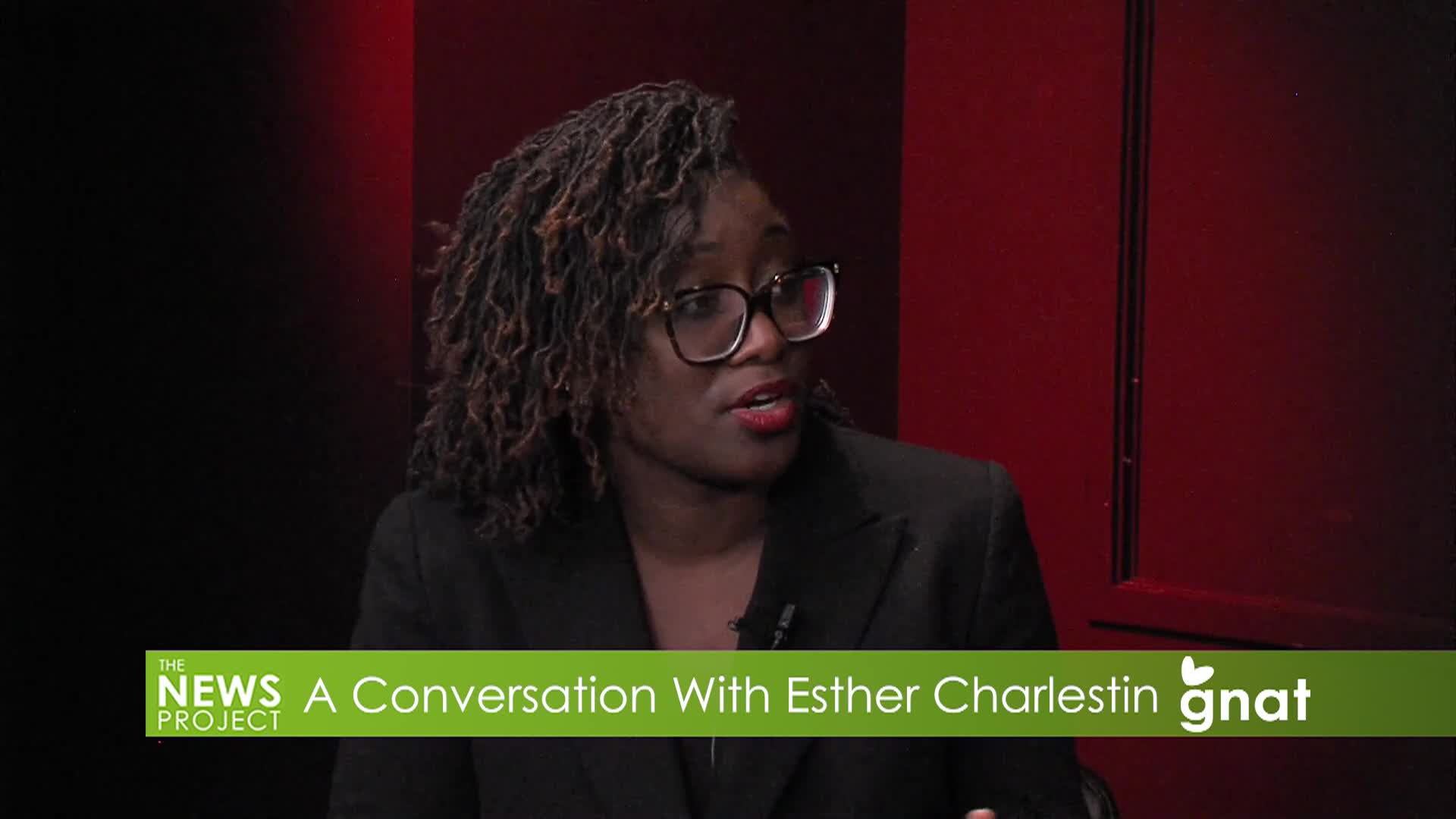 Thumbnail image for The News Project  In Studio - A Conversation with Esther Charlestin