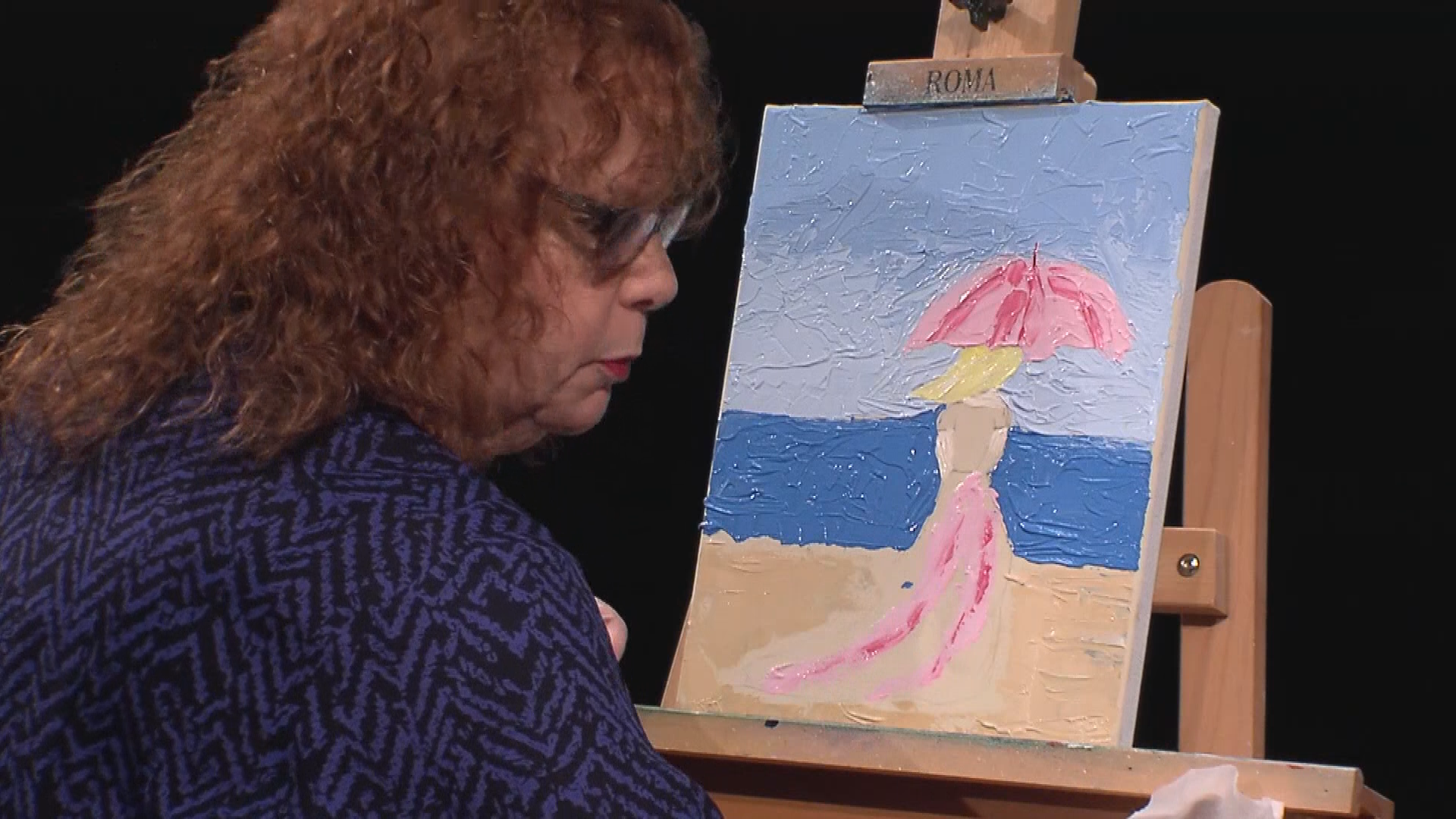 Lucy's Big Beautiful World of Painting - Palette Knife Painting