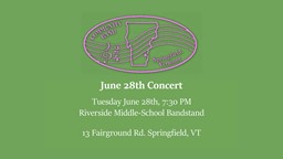 Navigate to Springfield Community Band - 6/28/22