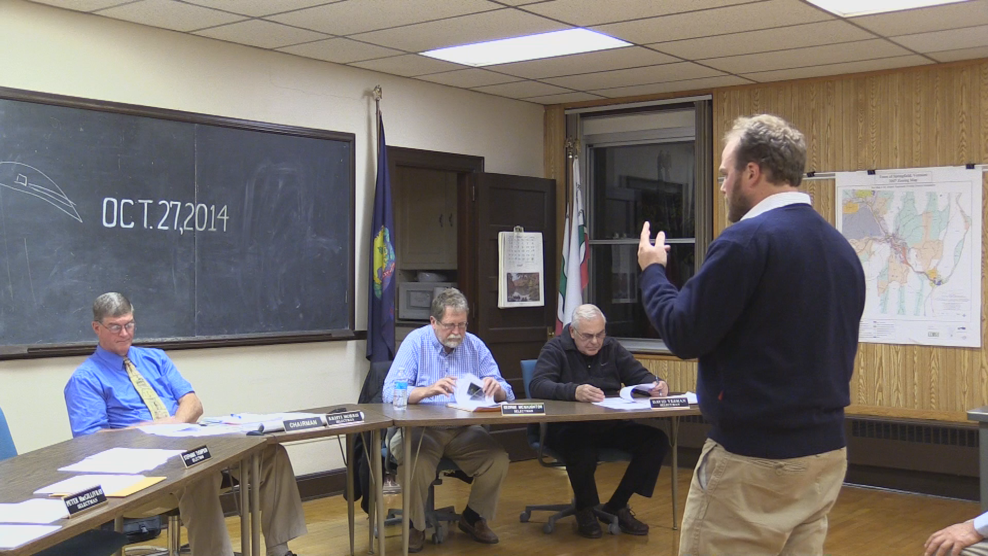 Thumbnail image for Springfield Select Board - 10-27-14