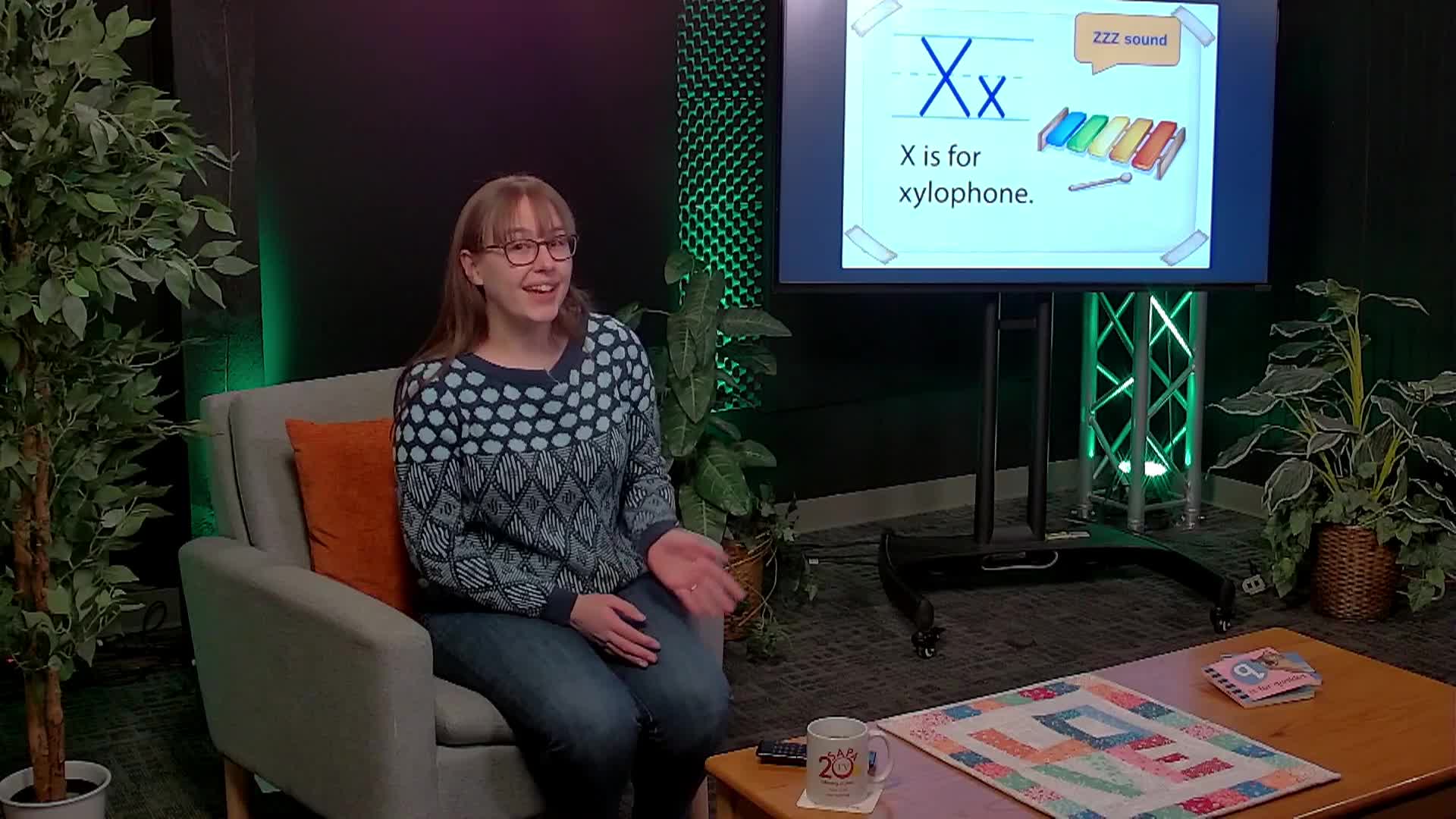 Navigate to Word Time with Miss Markee - 17: Letters Q and X